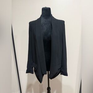 Anthropology Cartonnier Black Blazer